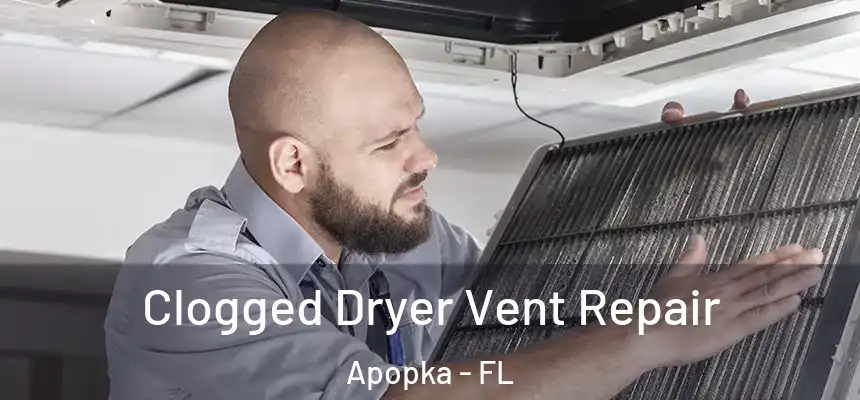 Clogged Dryer Vent Repair Apopka - FL